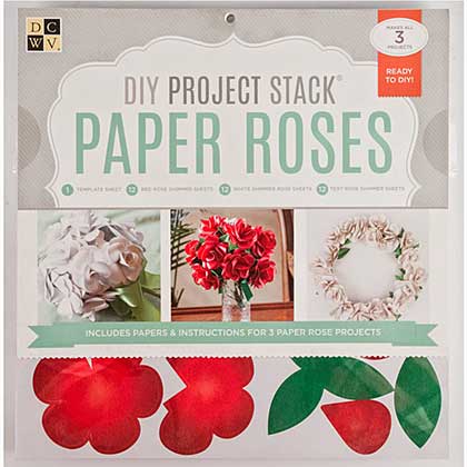 SO: DCVW DIY Project Stack - Paper Roses