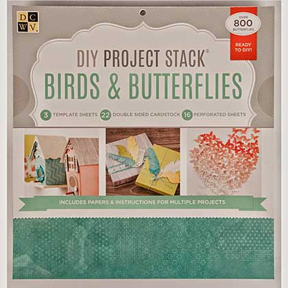 DCVW DIY Project Stack - Birds and Butterflies #2