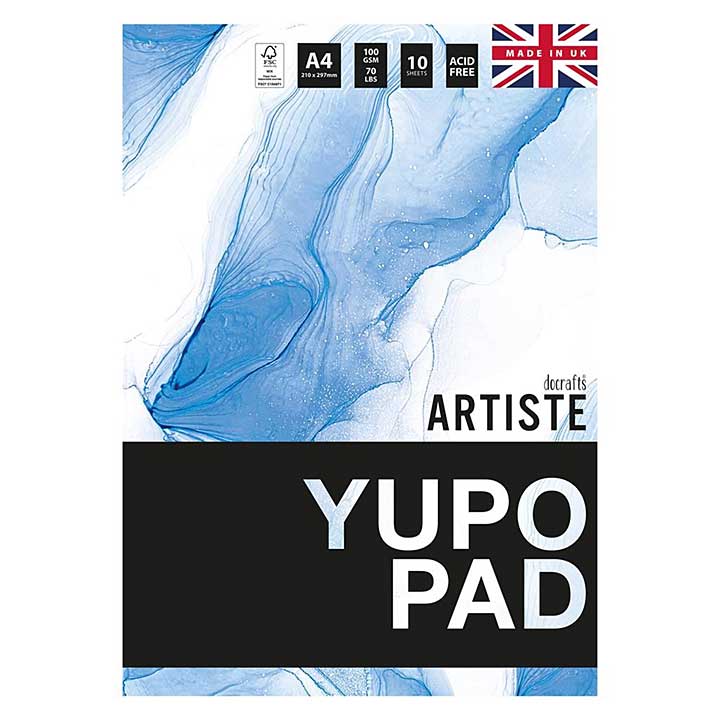 Docrafts Artiste YUPO Pad A4 100gsm (10pcs)