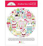 SO: Doodlebug Design Shadow Box Insert Kit - Candy Cane Lane