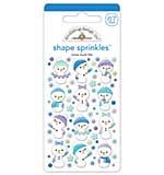 Doodlebug Design Snow Much Fun Shape Sprinkles (8348)