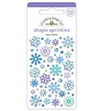 Doodlebug Design Snow Colorful Shape Sprinkles (8347)