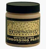 SO: Dreamweaver Embossing Paste - Metallic Gold
