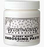SO: Dreamweaver Embossing Paste - Glossy White