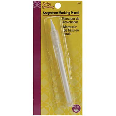 SO: Dritz Quilting Soapstone Marking Pencil - White