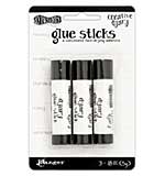 Dylusions Creative Dyary Mini Glue Sticks 3Pkg -