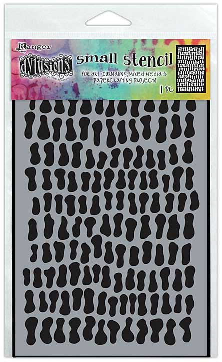 SO: Dyan Reaveley\'s Dylusions Stencils - Golden Nuggets (5x8)