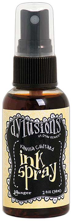 SO: Dylusions Ink Spray 2oz - Vanilla Custard