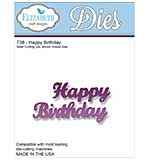 SO: Elizabeth Craft Designs Cutting Dies - Happy Birthday