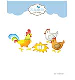 SO: Elizabeth Craft Designs - Hens (on the Farm)