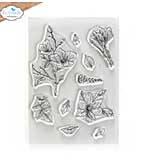 SO: Elizabeth Craft Designs - Blossom Clear Stamp Set (Blooms 1)