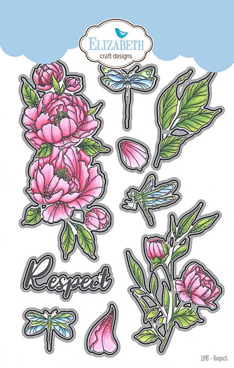 Elizabeth Craft Designs - Respect Die Set (Blooms 2)