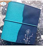 ECD Sparkling Winter - Ice Blue, Square XL (Travelers Notebook)