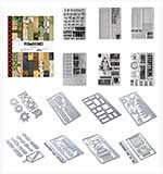 SO: Elizabeth Craft Designs - Cozy Days Complete Collection (8 Die Sets, 6 Stamp Sets, 1 Paper Book)