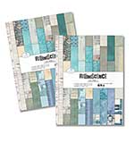 Elizabeth Craft Designs - Pair of  Reminiscence The Book 4 (Time To Travel Paper Pad Set)