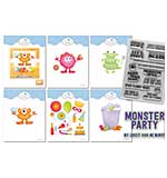 Elizabeth Craft Designs - Monster Party Complete Collection (Joset Monster Party)