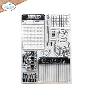 SO: Elizabeth Craft Designs - Ink with Journaling Cards (Stamp Set)
