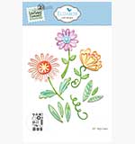 Elizabeth Craft Designs - Playful Flowers Die Set (Everythings Blooming by Annette)