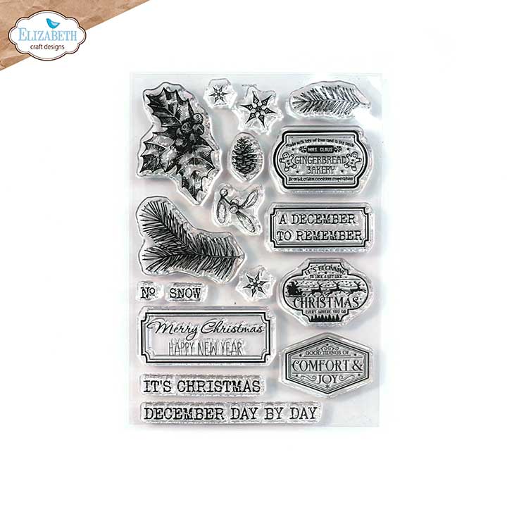 SO: Elizabeth Craft Designs - December to Remember  Stamp Set (December to Remember)