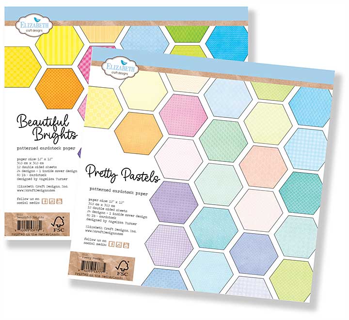 SO: Elizabeth Craft Designs - Paper Pad Collection (Pretty Pastels and Beautiful Brights) (Bugs and Butterflies)