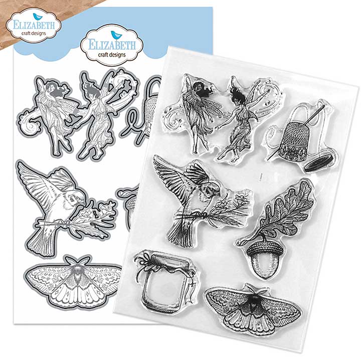 SO: Elizabeth Craft Designs - A Dream is a Wish Stamp & Die Set (Fables and Fairytales)