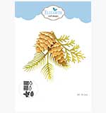 SO: Elizabeth Craft Designs - Pine Cones Cutting Dies (Seasonal Classics)