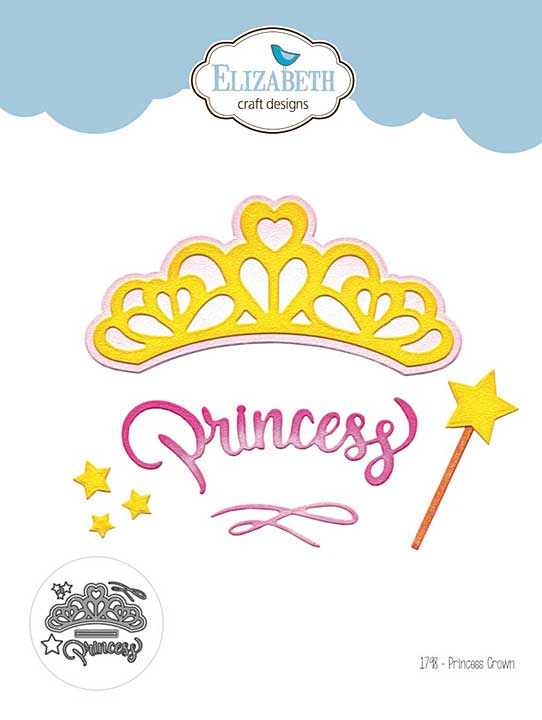 Elizabeth Craft Designs - Princess Crown Cutting Dies