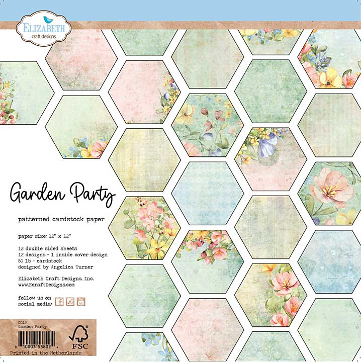 Elizabeth Craft Designs - Garden Party Paper Pad (Garden Party)