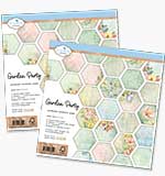 Elizabeth Craft Designs - Garden Party DOUBLE Pack (2 x 12x12 Paper Pads)