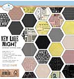 Elizabeth Craft Designs - Key Lime Night Paper Pad (From the Past)