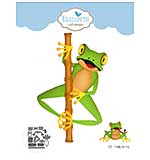Elizabeth Craft Designs - Freddy the Frog Cutting Dies (Jungle Party)