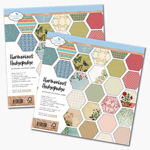 Elizabeth Craft Designs - Harmonious Hodgepodge TWIN PACK Paper Pad (This Lovely Life)