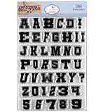 Elizabeth Craft Designs - Wonky Letters Stamp Set (Remember Moments)