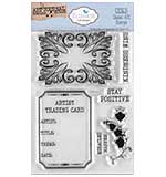 Elizabeth Craft Designs - Classic ATC Stamps Stamp Set (Remember Moments)