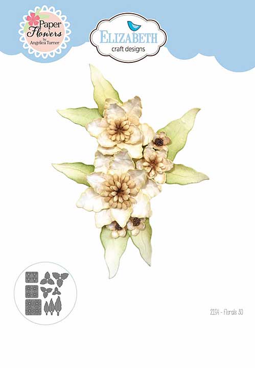 Elizabeth Craft Designs - Florals 30 Cutting Dies (Joyous Christmas)