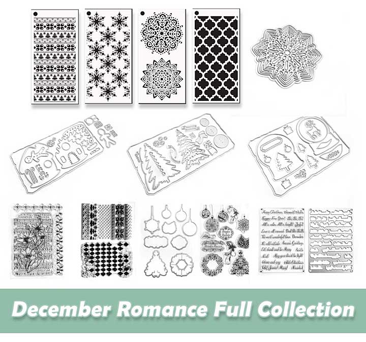 Elizabeth Crafts December Romance FULL Collection