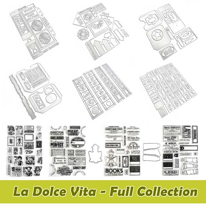 Elizabeth Craft Designs - La Dolce Vita - FULL COLLECTION