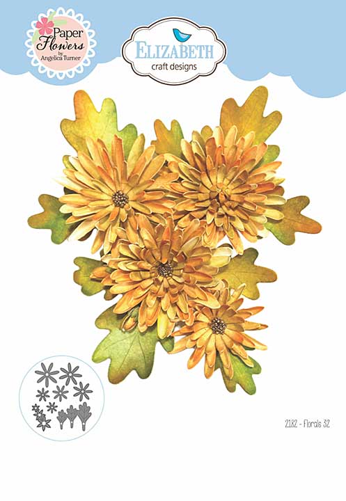 Elizabeth Craft Designs - Florals 32 Cutting Dies (Autumn Harvest)