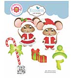 PRE: Elizabeth Craft Designs - Christmas Accessories Cutting Dies (Meet the Mice)