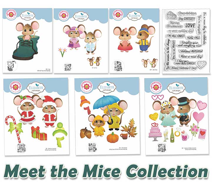 PRE: Elizabeth Craft Designs - Meet the Mice FULL Collection