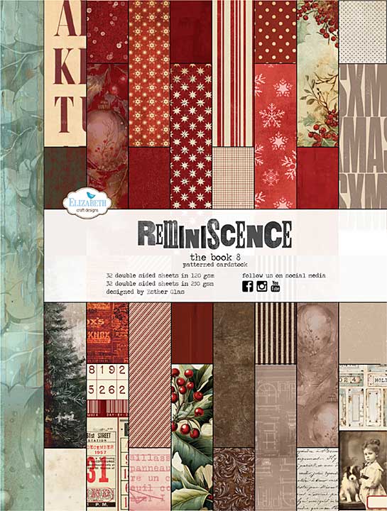 SO: Elizabeth Craft Designs - Reminiscence the Book 8 Paper Pad (Planner Folio)