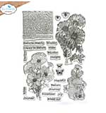 Elizabeth Craft Designs - Flowers & Nature Stamp Set (Whispers of Nature)