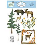 Elizabeth Craft Designs - Forest Friends & Frame Cutting Dies (Whispers of Nature)