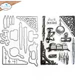 SO: Elizabeth Craft Designs - Just Write Stamp and Die Set Stamp & Die Set (Hinged to the past)