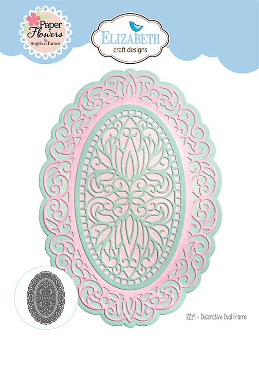 Elizabeth Craft Designs - Decorative Oval Frame Cutting Dies (Spring Awakening)