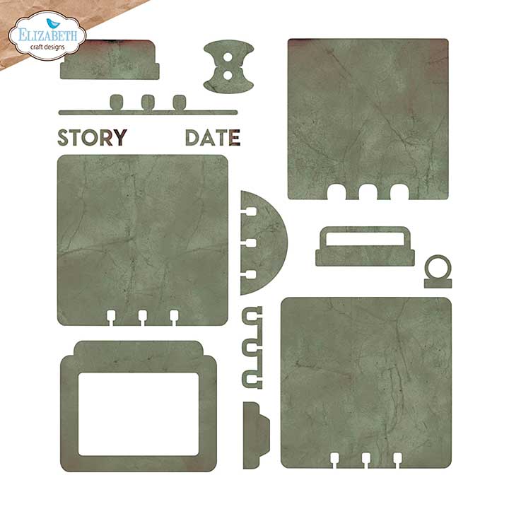 SO: Elizabeth Craft Designs - Planner Cards 1 Cutting Dies (Card Lab)