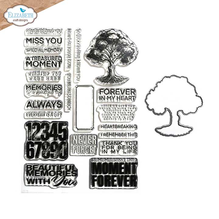 SO: Elizabeth Craft Designs - Tree of Life Stamp and Die Set Stamp & Die Set (Card Lab)