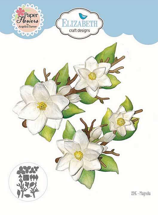 Elizabeth Craft Designs - Magnolia Cutting Dies (Spring Blossom)