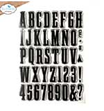 Elizabeth Craft Designs - Bold Alphabet Stamp Set (Once in a Lifetime)