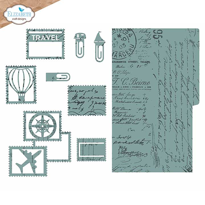 Elizabeth Craft Designs - Sidekick Essentials 32 - Basepage 1 Cutting Dies (Once in a Lifetime)